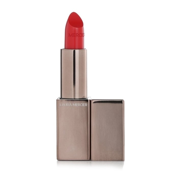 Laura Mercier Rouge Essentiel Silky Creme Lipstick - Rouge Electrique (Orange Red) 3.5g/0.12oz Image 1