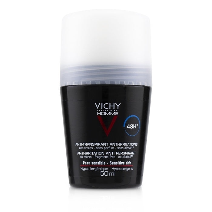 Vichy Homme 48H Anti-Irritations and Anti Perspirant Roll-On (For Sensitive Skin) 50ml/1.69oz Image 1