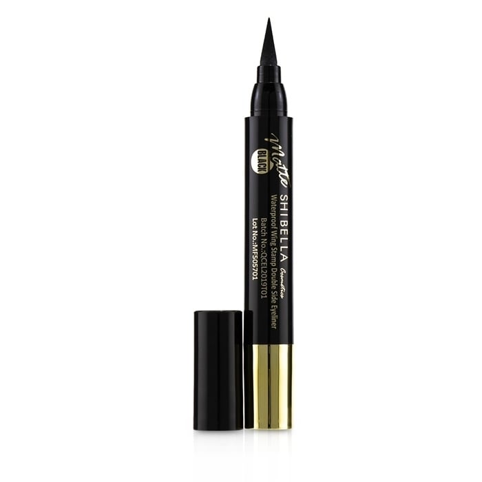 SHIBELLA Cosmetics Waterproof 24 Hours Long Lasting Wing Stamp Eyeliner Double Side Eyeliner  Thick Stamp Image 1