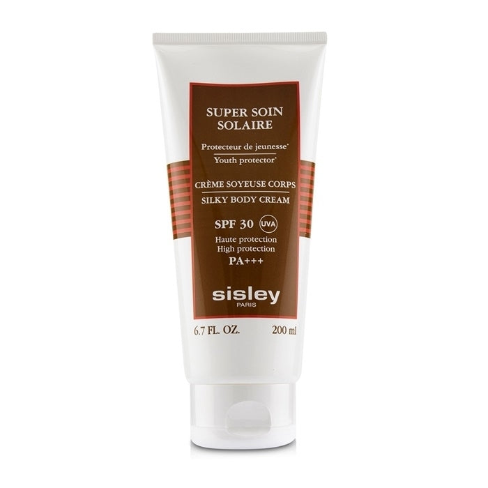Sisley Super Soin Solaire Silky Body Cream SPF 30 UVA High Protection 168105 200ml/6.7oz Image 1