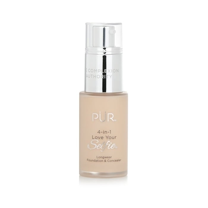 PUR (PurMinerals) 4 in 1 Love Your Selfie Longwear Foundation and Concealer - LG1 Porcelain (Very Fair Skin With Golden Image 1