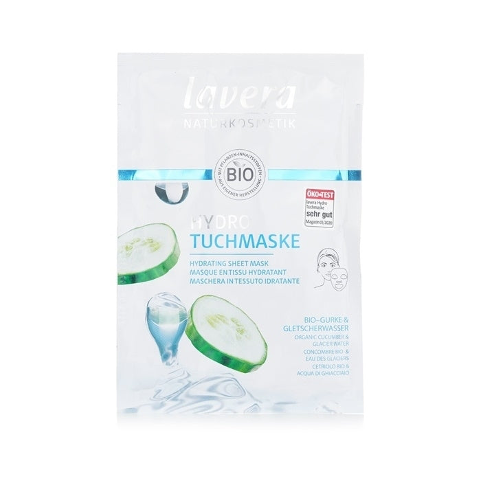 Lavera Sheet Mask - Hydrating (With Organic Cucumber and Glacier Water) 1sheet Image 1