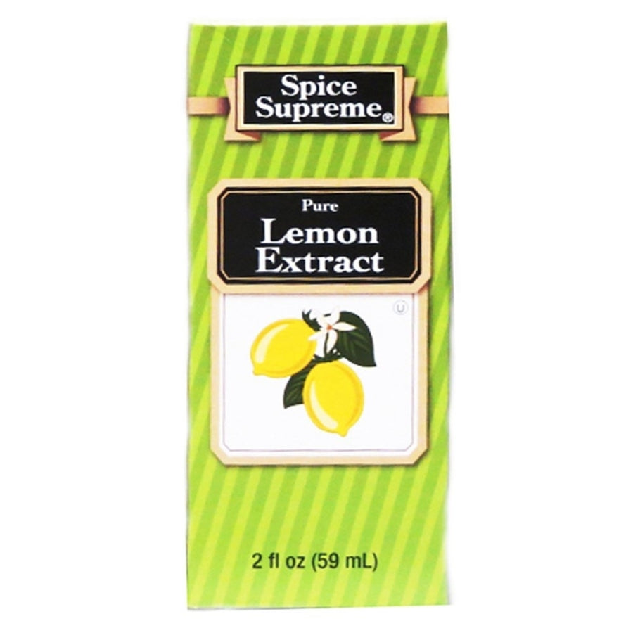 Spice Supreme- Pure Lemon Extract (59ml) 309407 - Pack of 12 Image 1