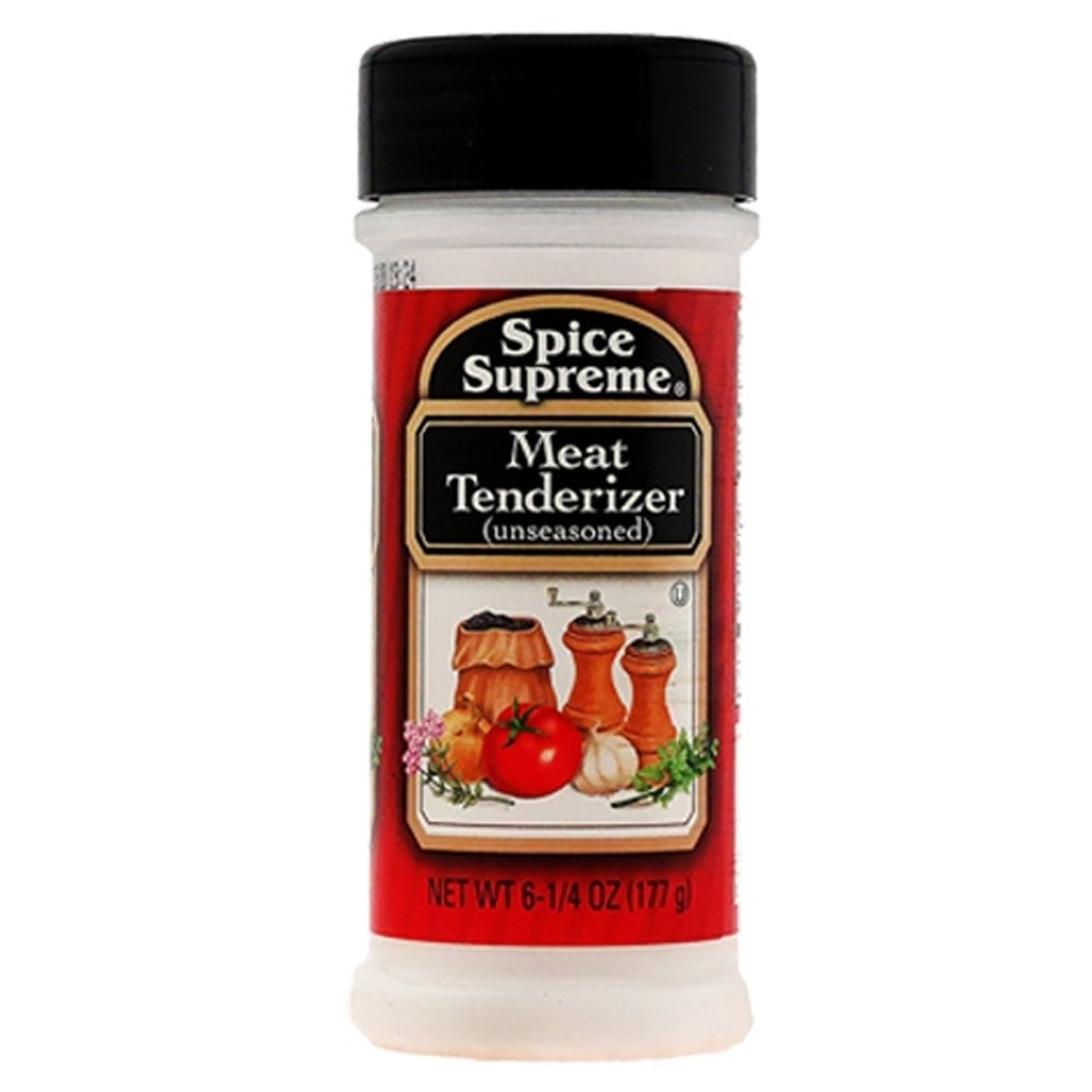 SPICE SUPREME Meat Unseasoned Tenderizer 6.5 Oz (177g) - Pack of 12 Image 1