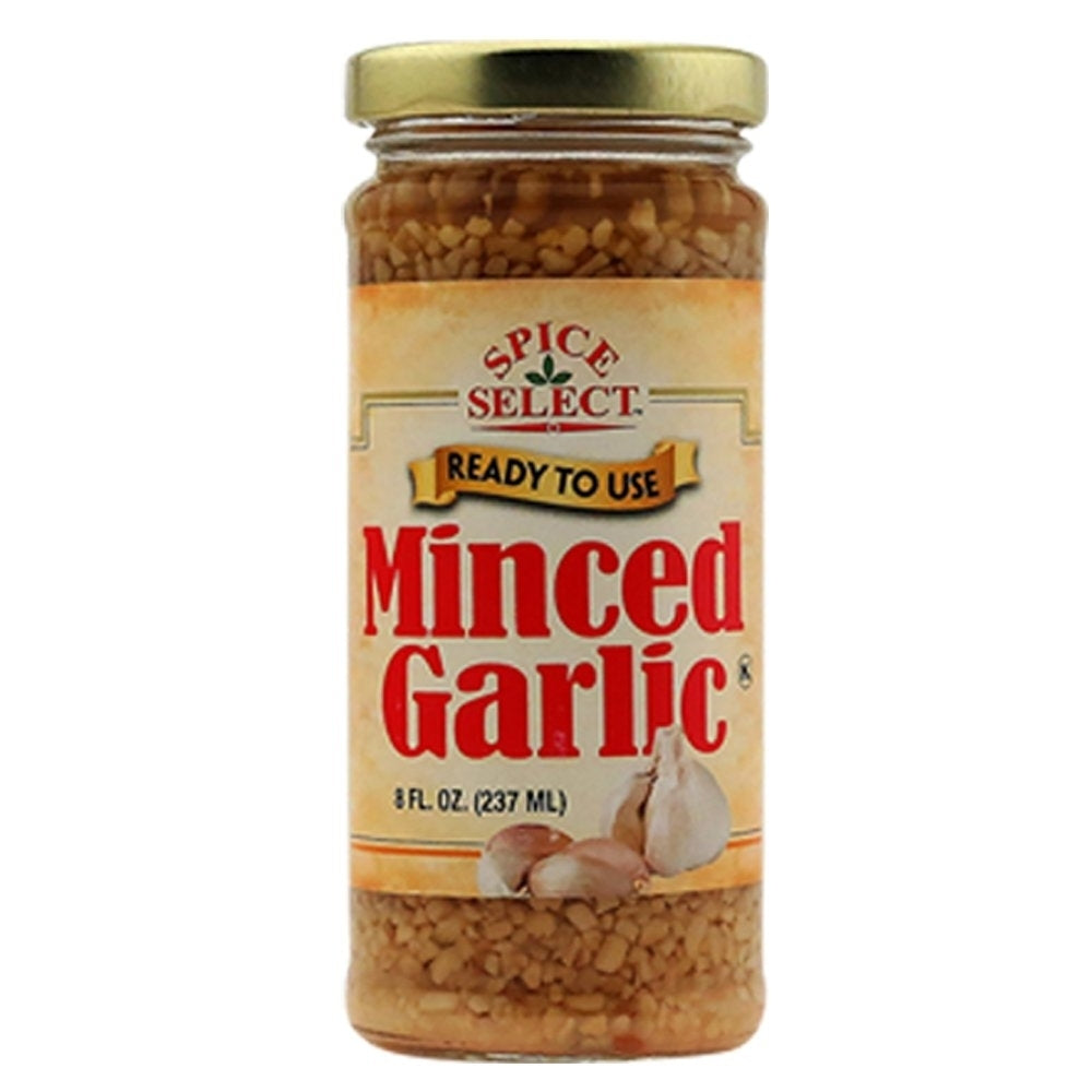 Spice Select Minced Garlic 237ml Pack of 3 Cooking Flavor Enhancer Pantry Essential Image 1