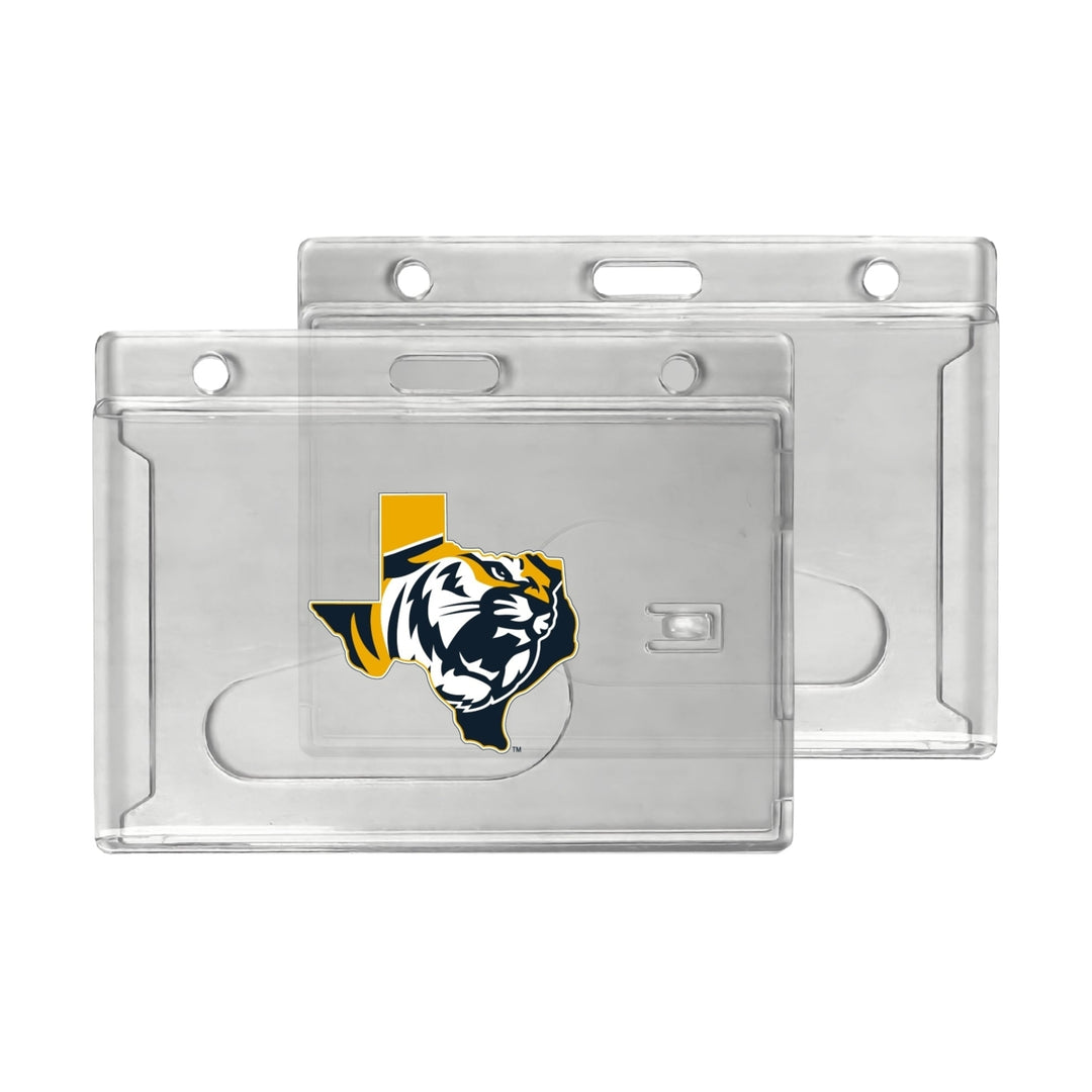 East Texas Baptist University Officially Licensed Clear View ID Holder - Collegiate Badge Protection Image 1