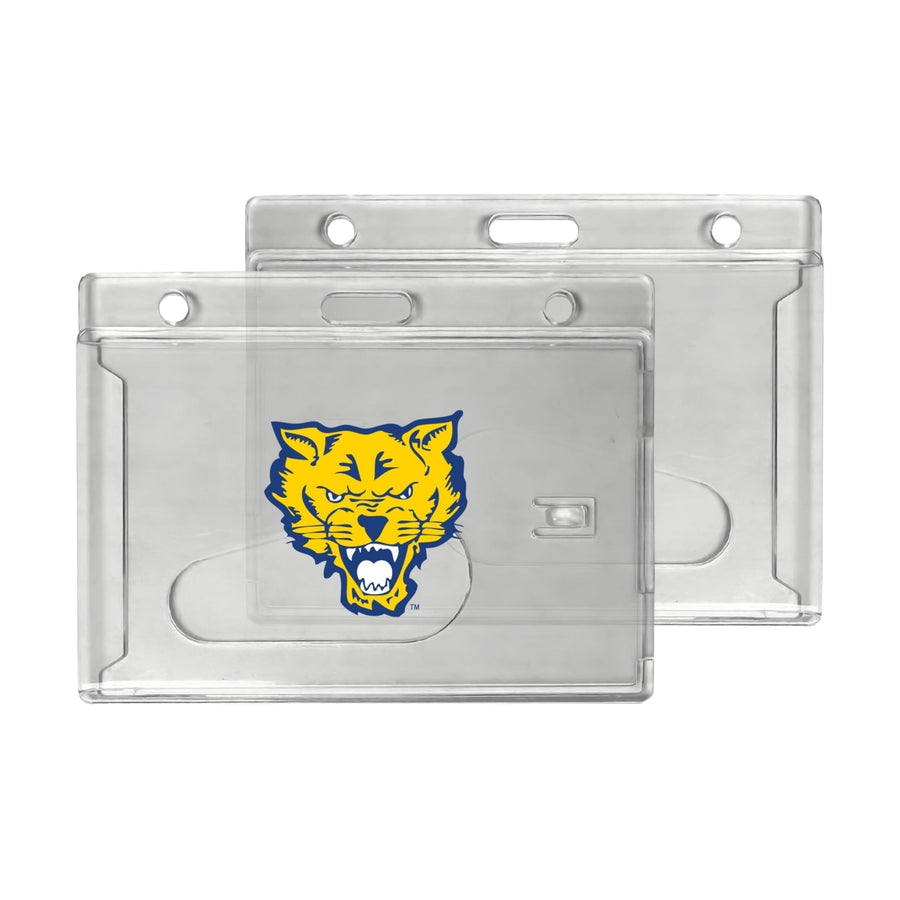 Fort Valley State University Officially Licensed Clear View ID Holder - Collegiate Badge Protection Image 1