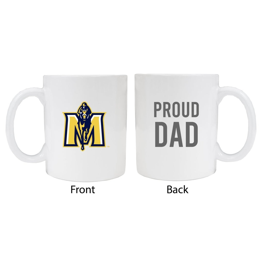 Murray State University Proud Dad Ceramic Coffee Mug - White Image 1