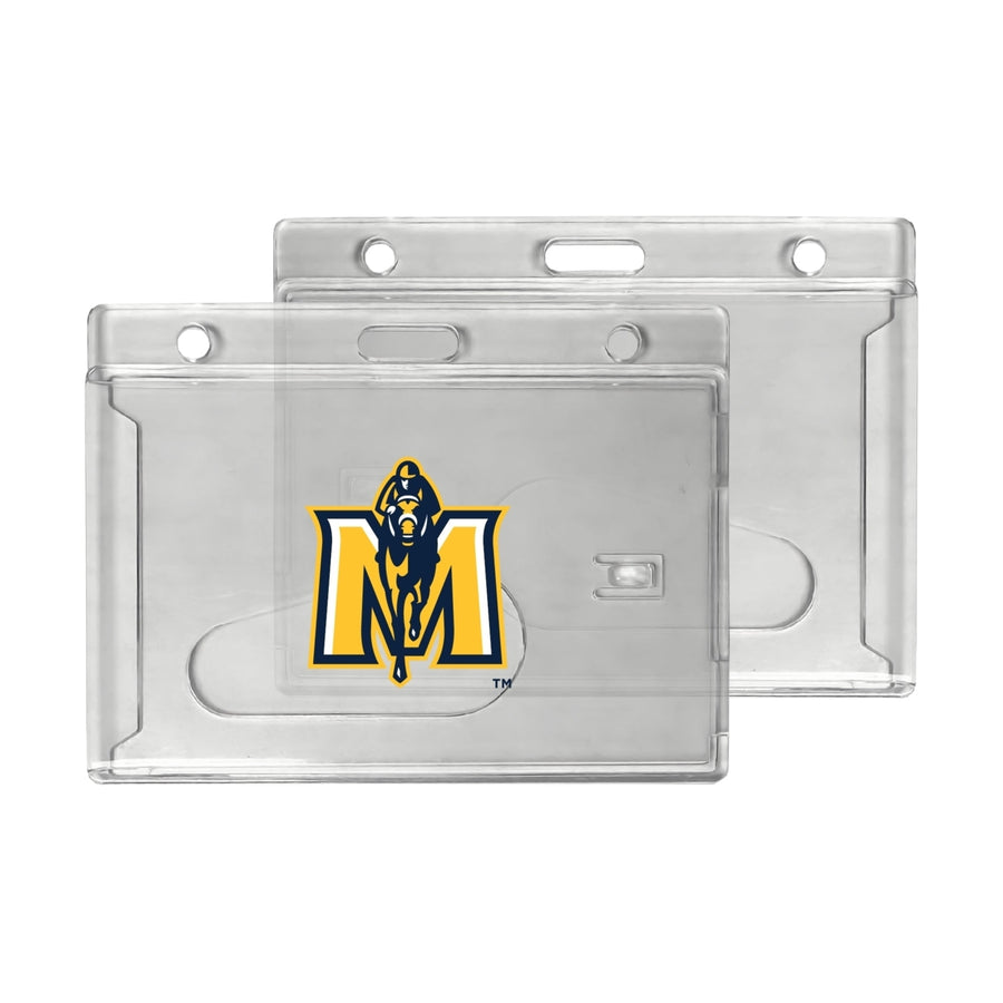 Murray State University Officially Licensed Clear View ID Holder - Collegiate Badge Protection Image 1