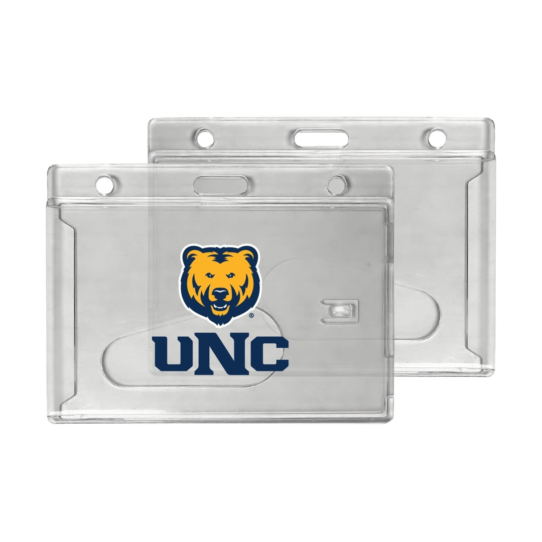 Northern Colorado Bears Officially Licensed Clear View ID Holder - Collegiate Badge Protection Image 1