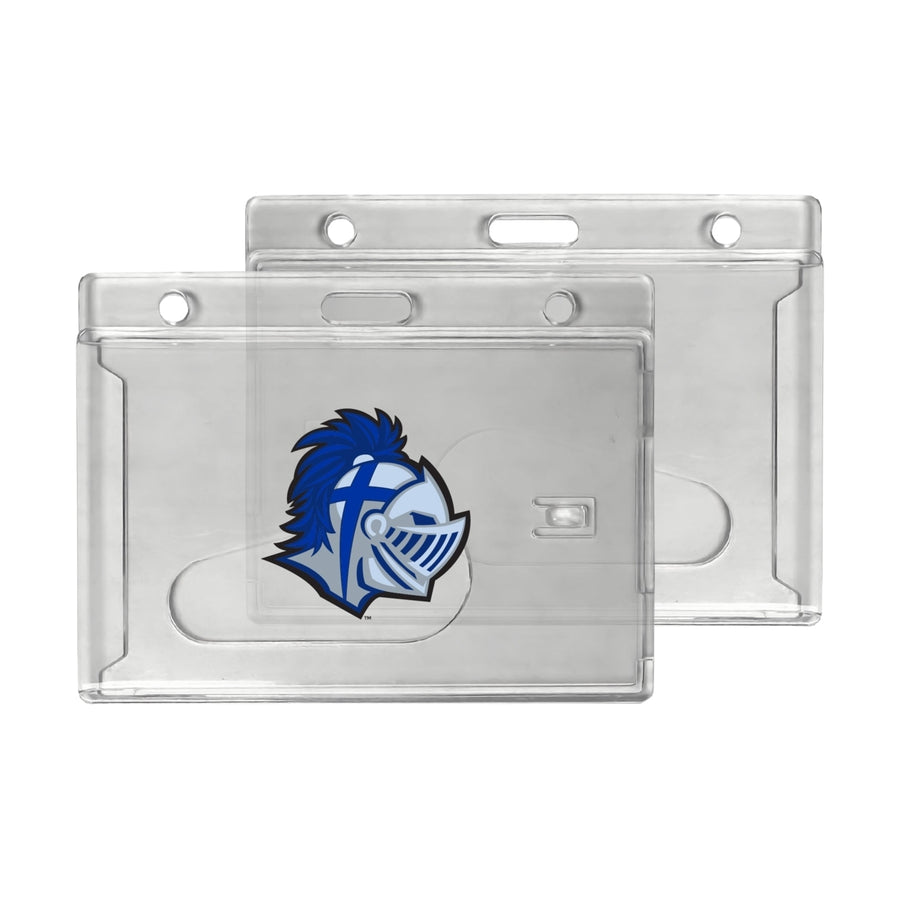 Southern Wesleyan University Officially Licensed Clear View ID Holder - Collegiate Badge Protection Image 1