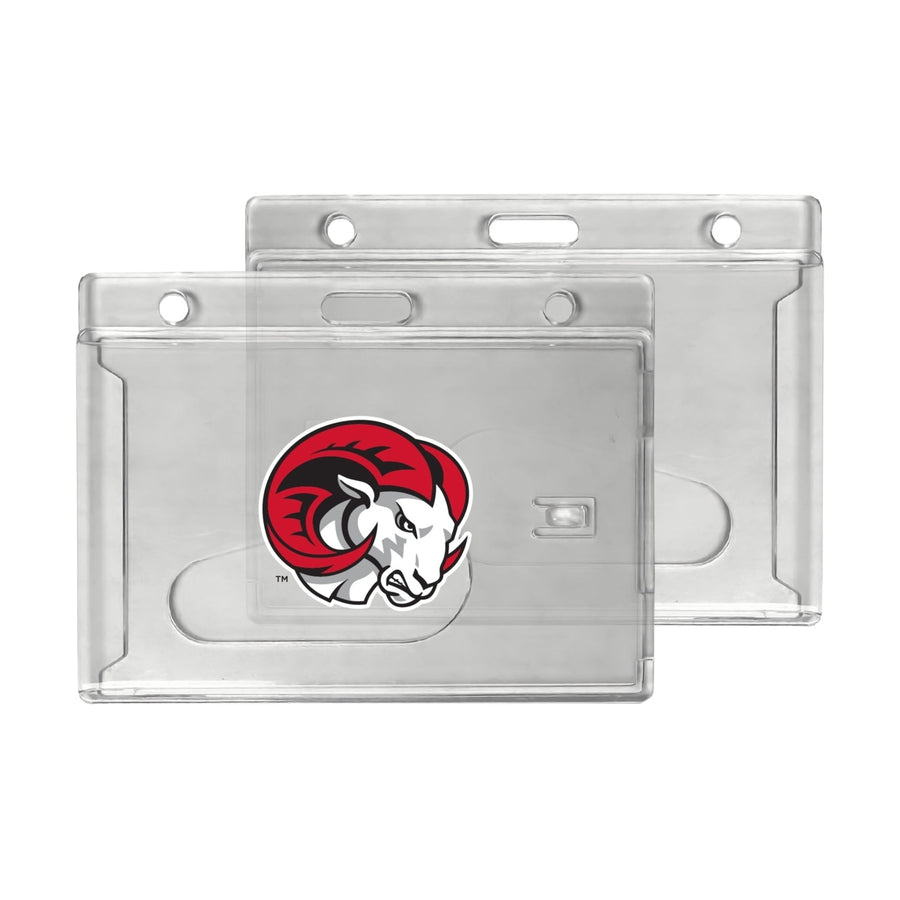 Winston-Salem State Officially Licensed Clear View ID Holder - Collegiate Badge Protection Image 1