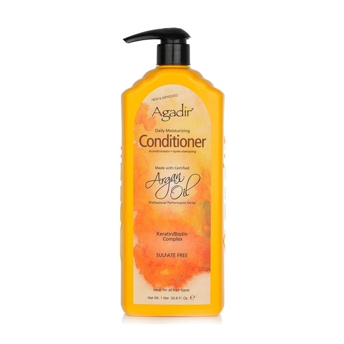 Agadir Argan Oil Daily Moisturizing Conditioner (For All Hair Types) 1000ml/33.8oz Image 2