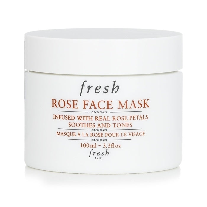 Fresh Rose Face Mask 100ml/3.5oz Image 1