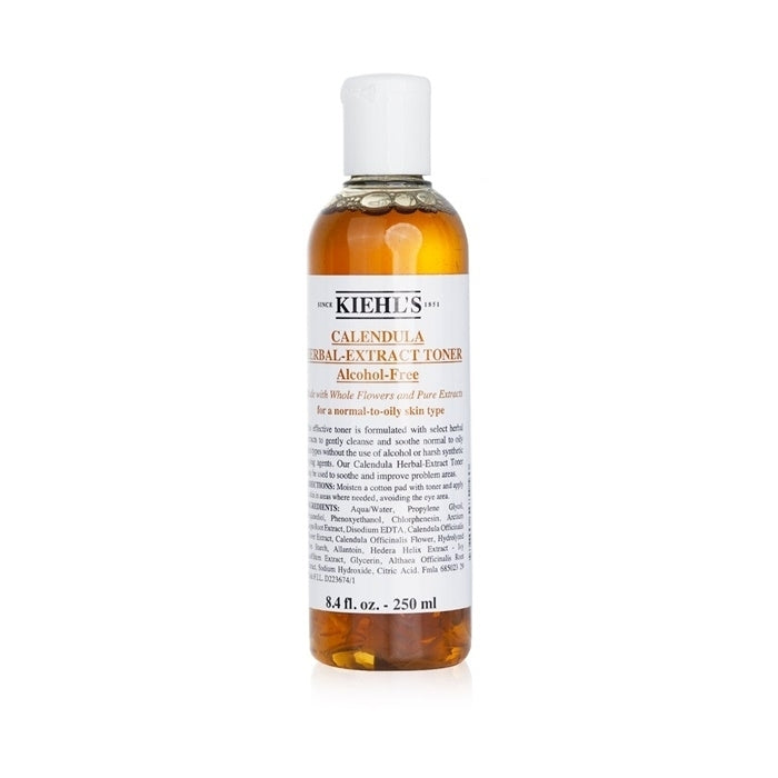 Kiehl's Calendula Herbal Extract Alcohol-Free Toner - For Normal to Oily Skin Types 250ml/8.4oz Image 1