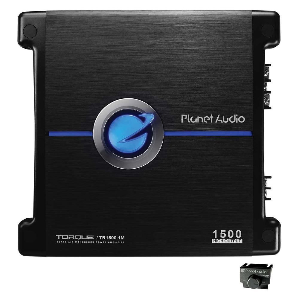 Planet Audio 1500W Monoblock Car Amplifier TR1500.1M Class A/B MOSFET Power Image 2