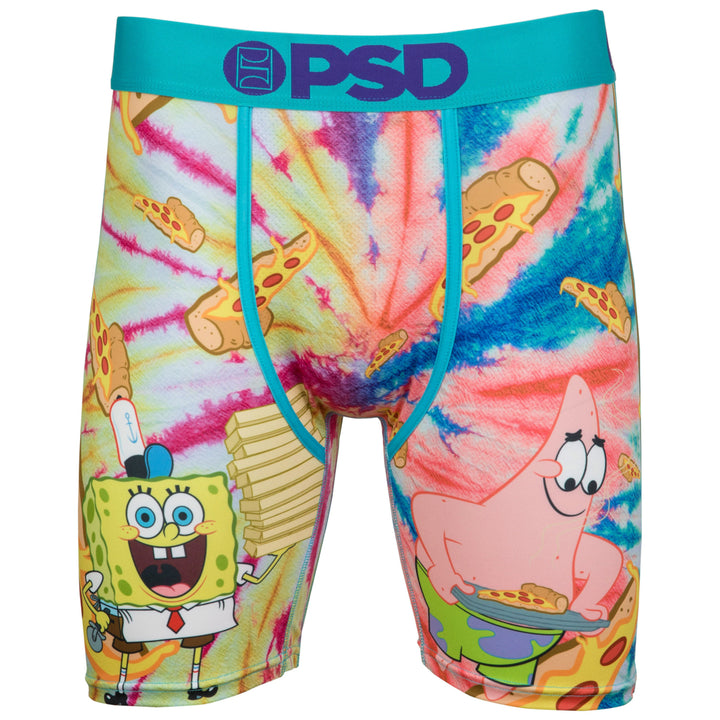 SpongeBob SquarePants Tie-Dye Pizza PSD Boxer Briefs Image 1