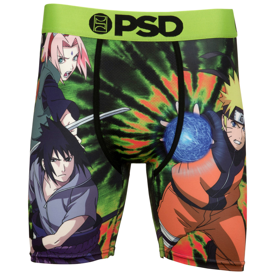 Naruto Tie-Dye Team PSD Boxer Briefs Image 1