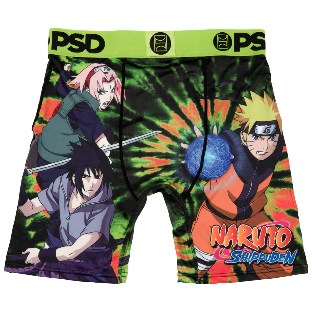 Naruto Tie-Dye Team PSD Boxer Briefs Image 4