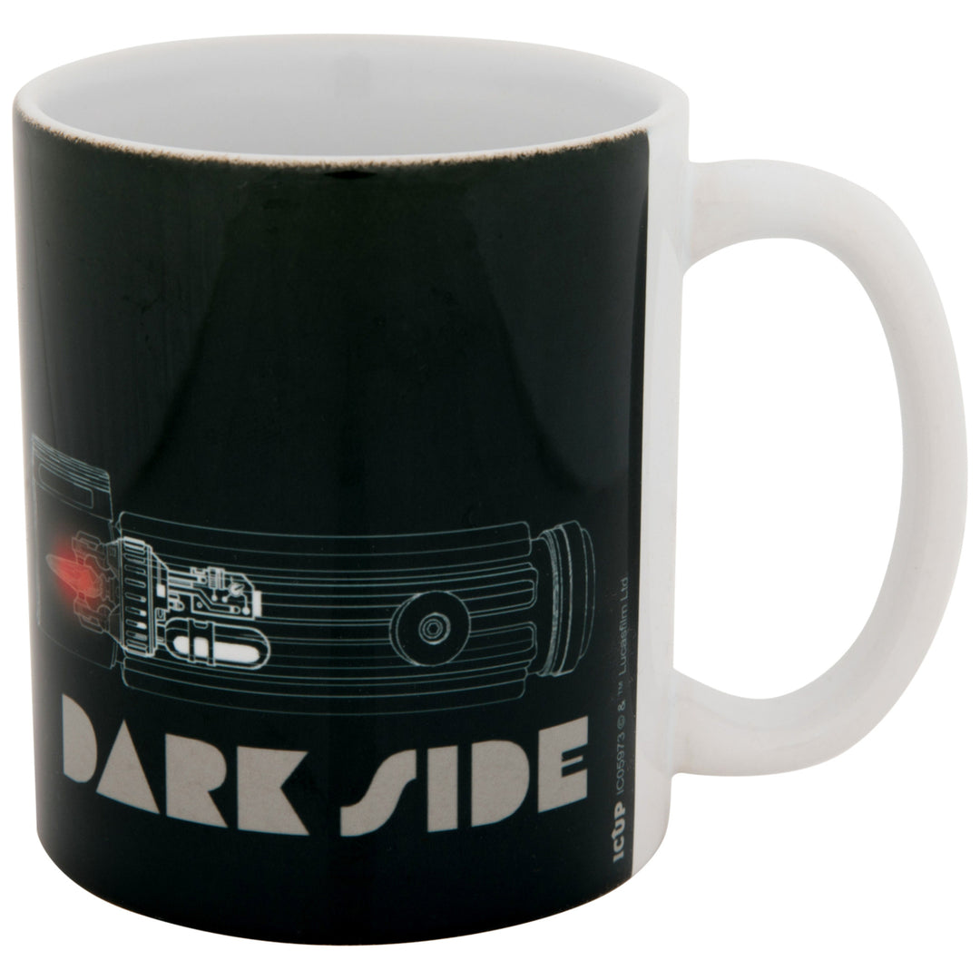 Star Wars Dark Side Light Saber 11oz Ceramic Mug Image 3