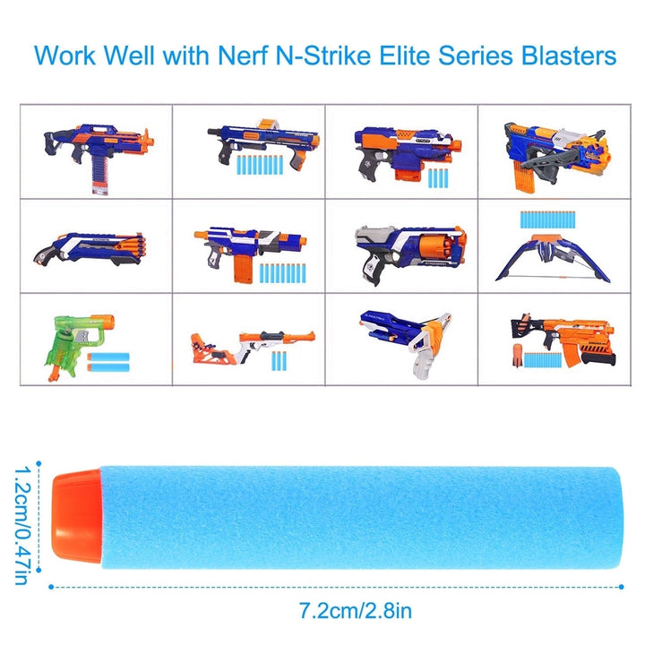 200Pcs Compatible Darts Refill Pack Darts for Nerf N-Strike Elite Series Blasters Toy Gun Image 6