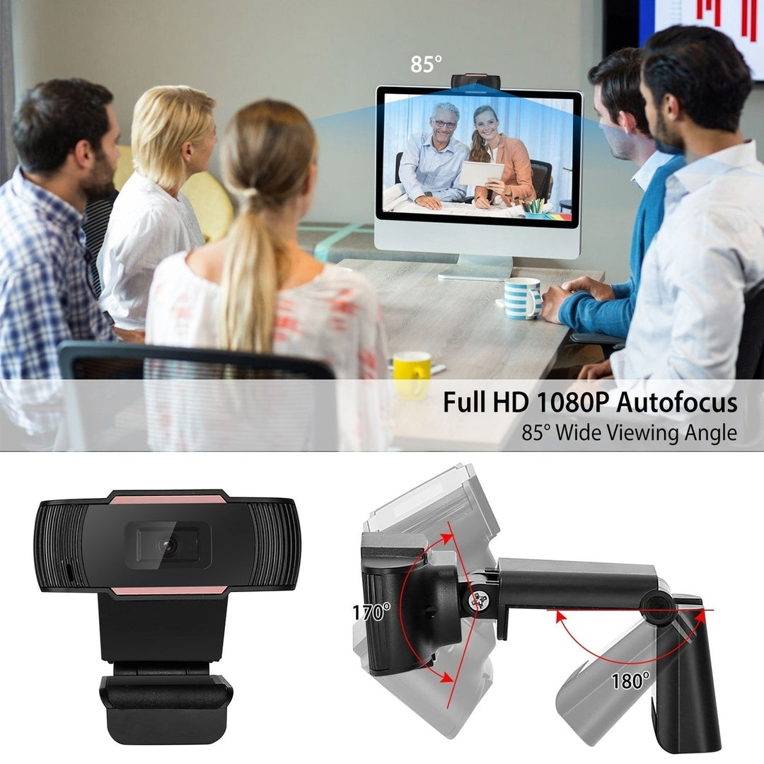 1080P USB Webcam Streaming USB Camera 170 Vertical Adjustment Image 4