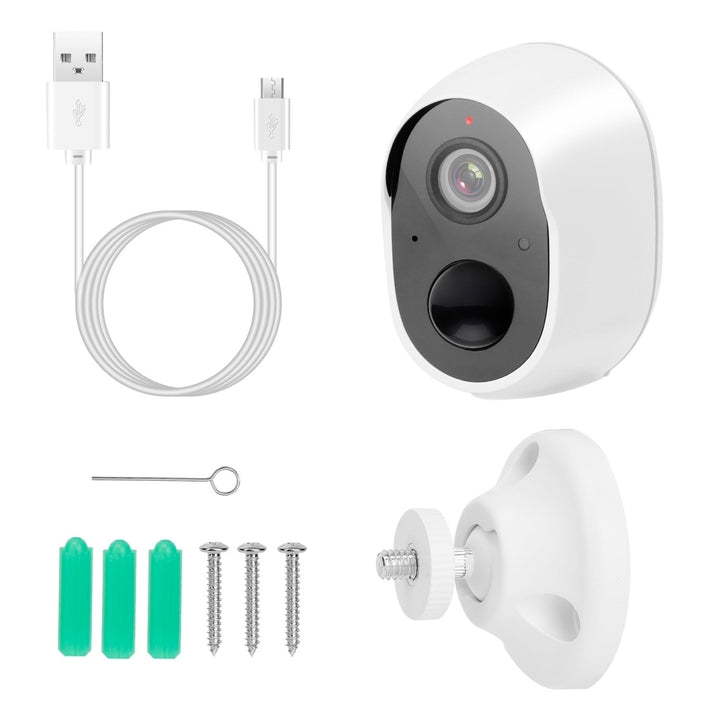 1080P FHD WiFi IP Camera Two-Way Audio Security Surveillance Camera IP65 Waterproof Network Camcorder Image 1