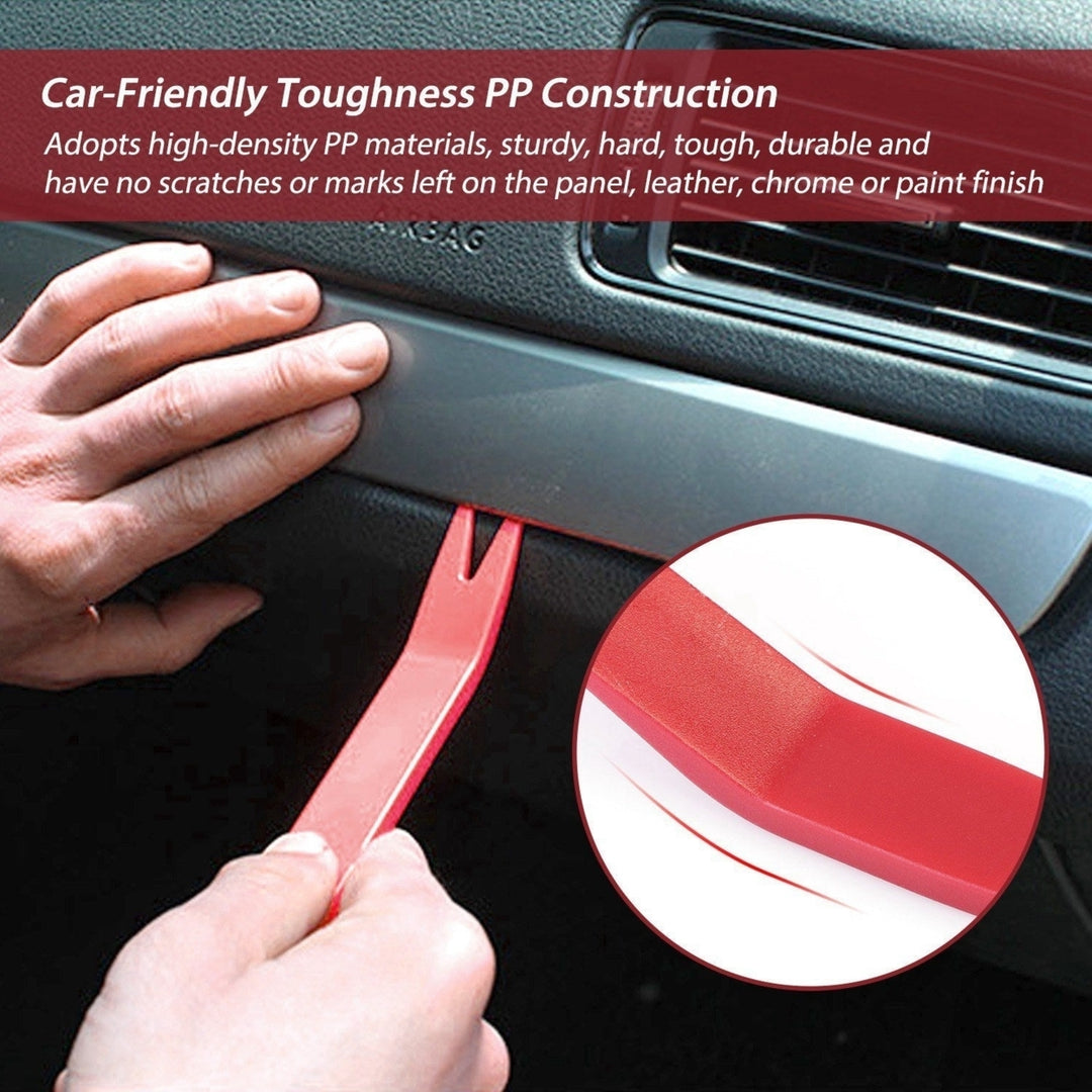13 Pcs Car Trim Removal Tool Auto Door Panel Clip Dash Plastic Interior Radio Body Open Pry Kit Image 4