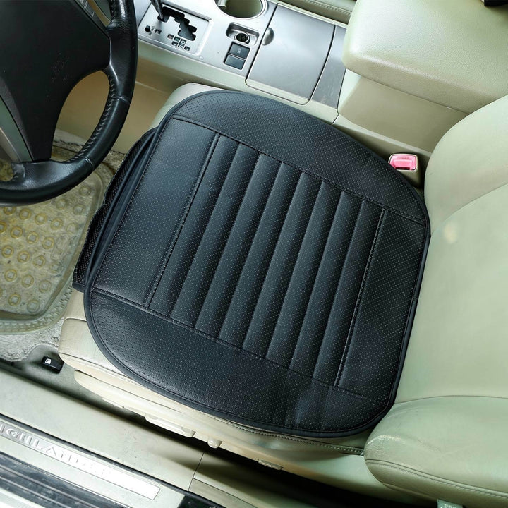 Universal Car Seat Cushion Cover Breathable Car Front Seat Cover Pad Mat Filling Bamboo Charcoal Image 2