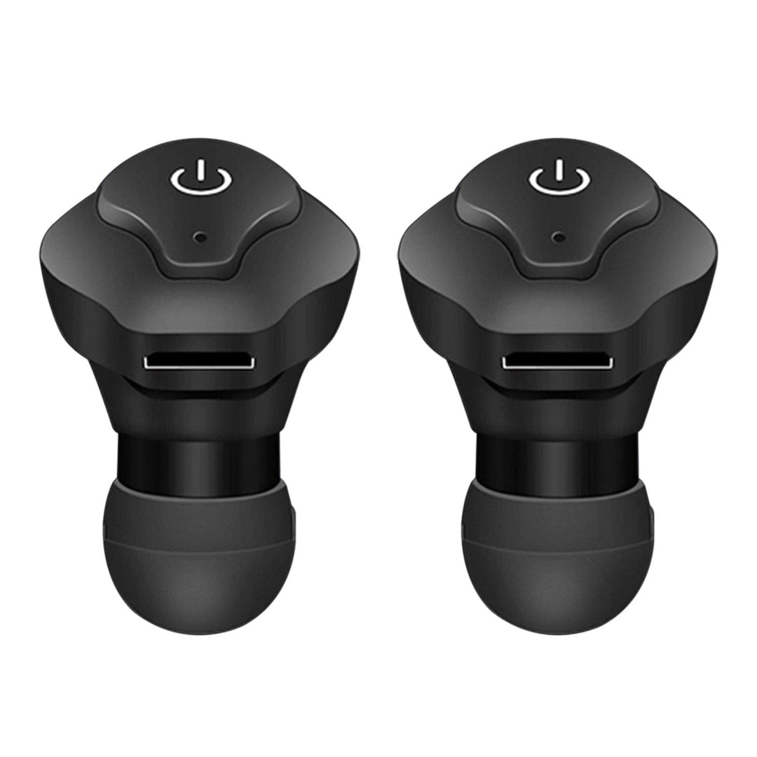 True Wireless Earbuds CSR V4.2 In-ear Stereo Headsets IP44 Waterproof Apt-X TWS Headphones Noise Cancelling Image 1