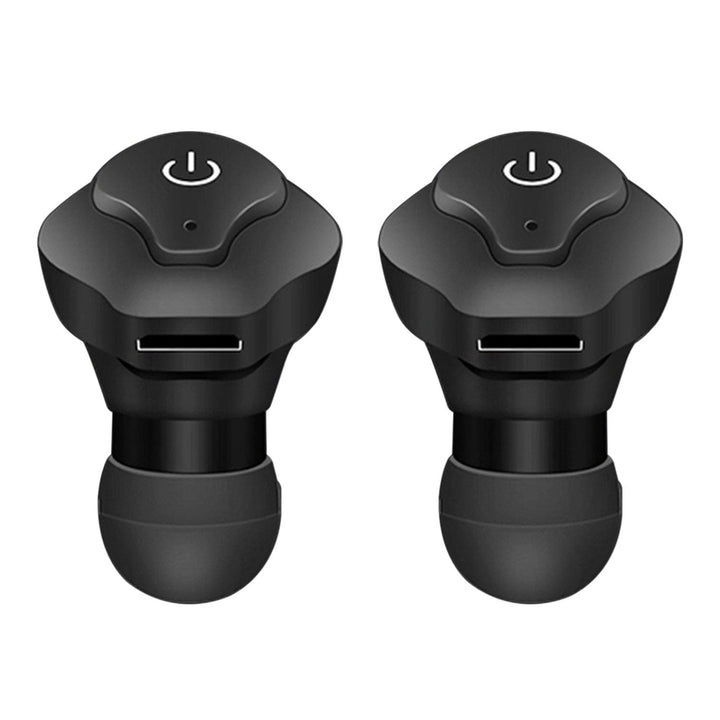 True Wireless Earbuds CSR V4.2 In-ear Stereo Headsets IP44 Waterproof Apt-X TWS Headphones Noise Cancelling Image 1