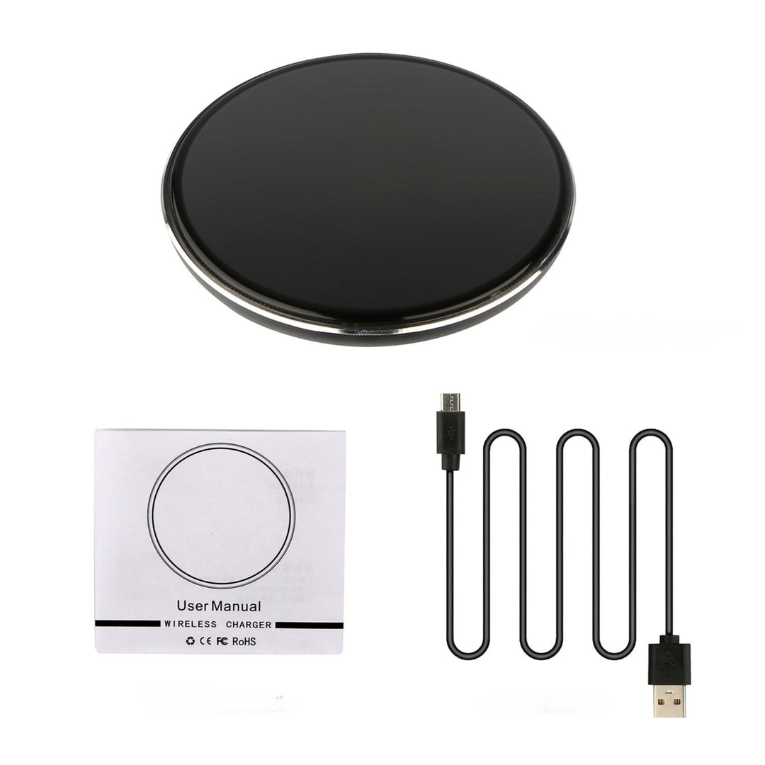 Wireless Charger Qi Certified Ultra Slim 5W Charging Pad for iPhone XS MAX XR XS X 8 8 Plus Image 1