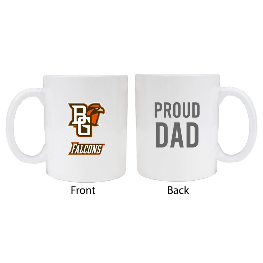 Bowling Green Falcons Proud Dad Ceramic Coffee Mug - White (2 Pack) Image 1