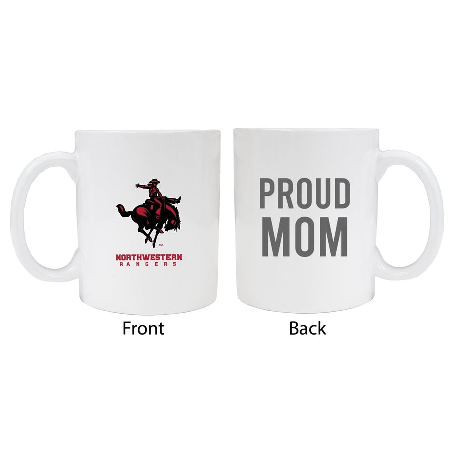 Northwestern Oklahoma State University Proud Mom Ceramic Coffee Mug - White Image 1