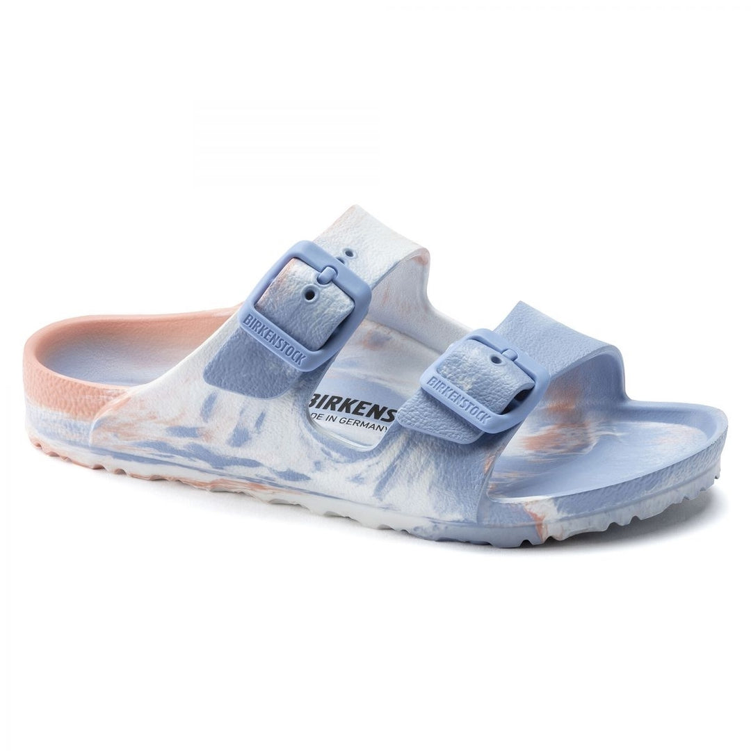 Birkenstock KIds Unisex Arizona Essential Coral Peach Multi EVA Sandal - 1021678 MLT Image 1