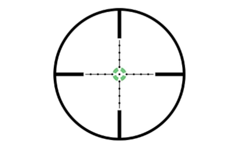 TRUGLO TRU-Brite 30 Series 1-6 X 24mm Dual-Color Illuminated-Reticle Rifle Scope with MountMatte Black1-6 x Image 2