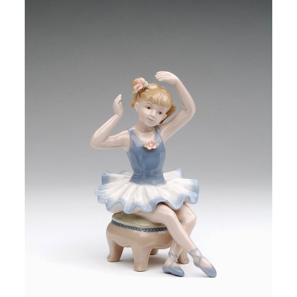 Ceramic Ballerina Figurine 4x3x5.5 Inch  Daughter Image 3