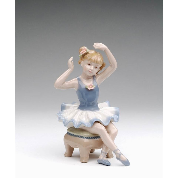 Ceramic Ballerina Figurine 4x3x5.5 Inch  Daughter Image 3