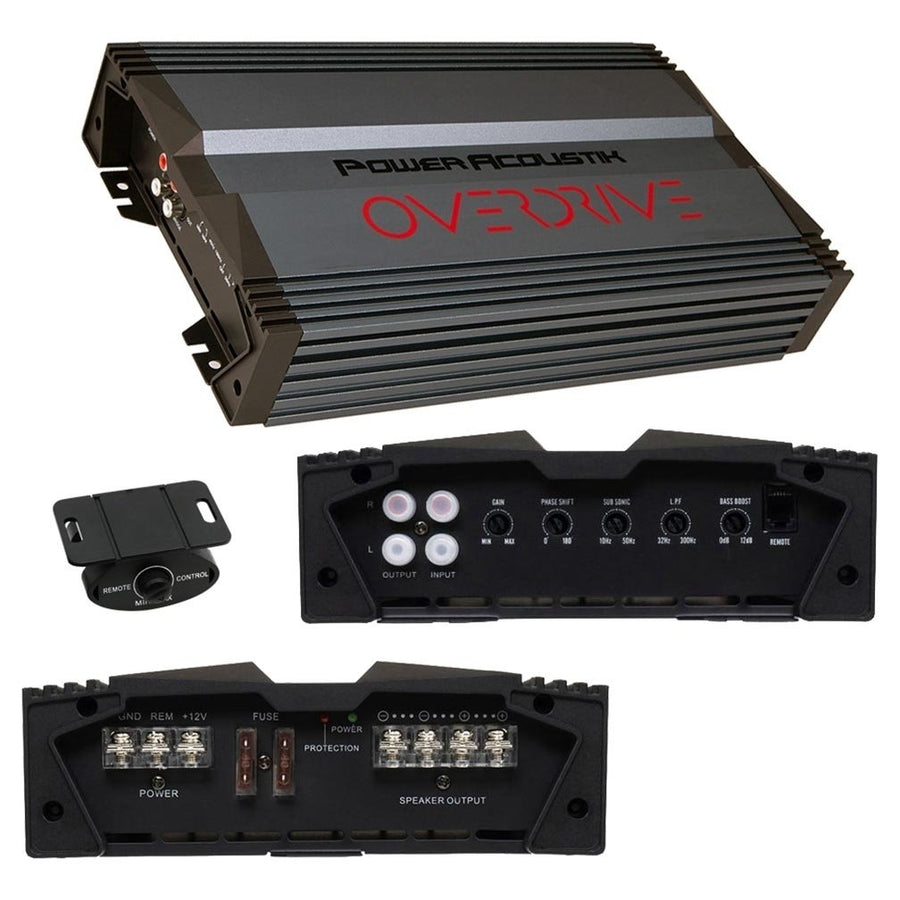 Power Acoustik OD13000 3000 Watt Max Mono A/B Amplifier Image 1