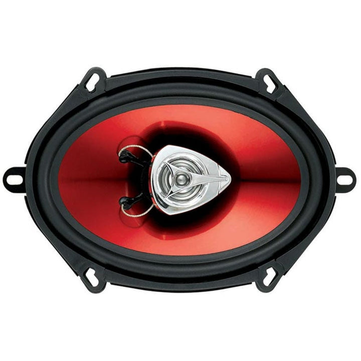 Boss CH5720 250W Chaos Series 5x7 6x8 2-Way Car Stereo Speakers Red Poly Cone Image 2