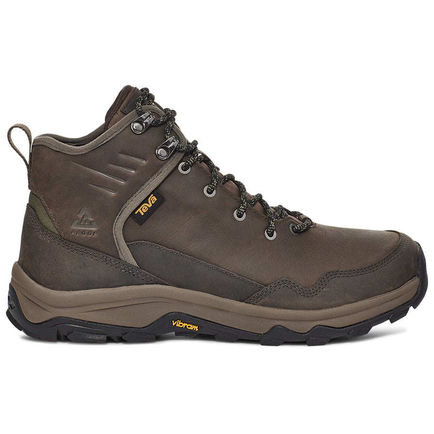 Teva Mens Riva Mid RP Waterproof Hiking Boots Brown - 1123770-BRN BROWN Image 1