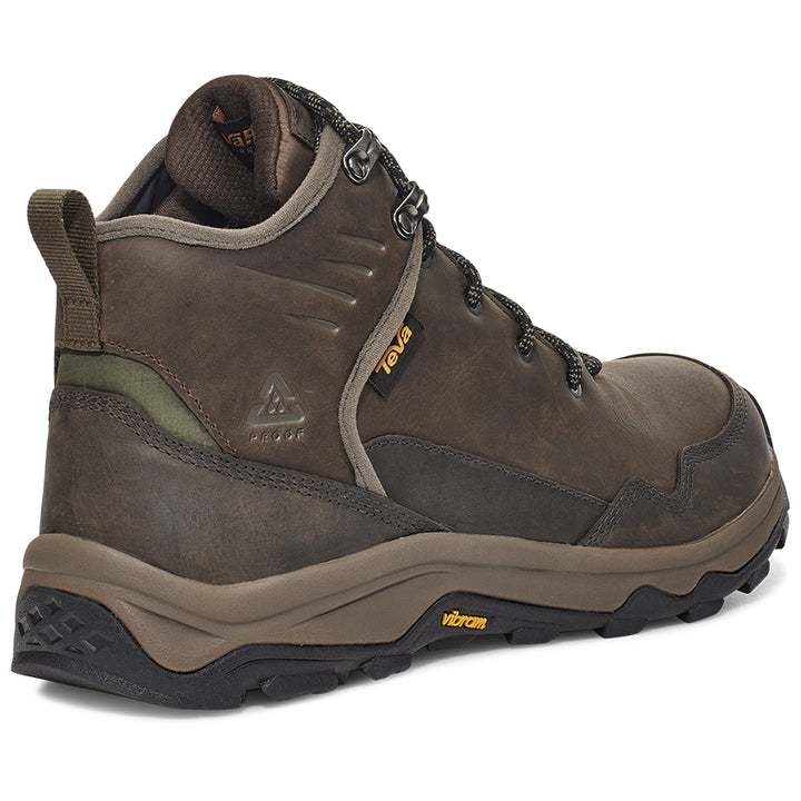 Teva Mens Riva Mid RP Waterproof Hiking Boots Brown - 1123770-BRN BROWN Image 4