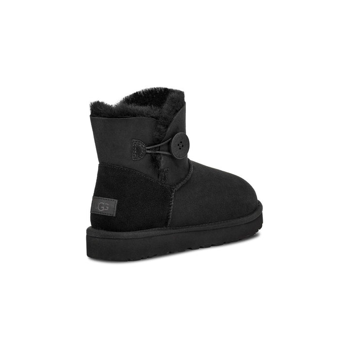 UGG Womens Mini Bailey Button II Boot Black - 1016422-BLK AD TEMPLATE SIZE BLACK Image 4