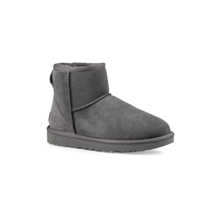 UGG Womens Classic Mini II Boot Grey - 1016222-GREY 6 Grey Image 1