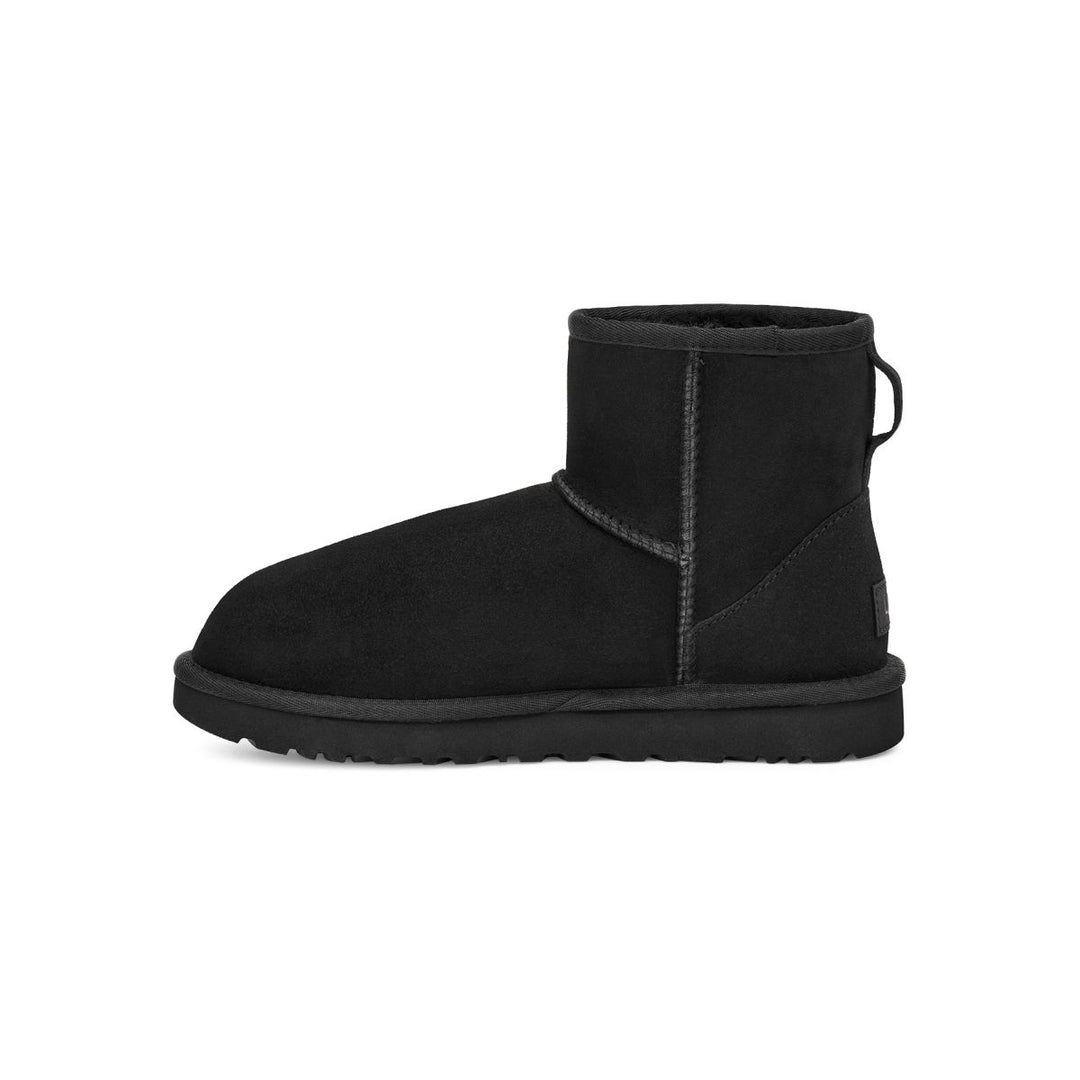 UGG Womens Classic Mini II Boot Black - 1016222-BLK 6 BLACK Image 3