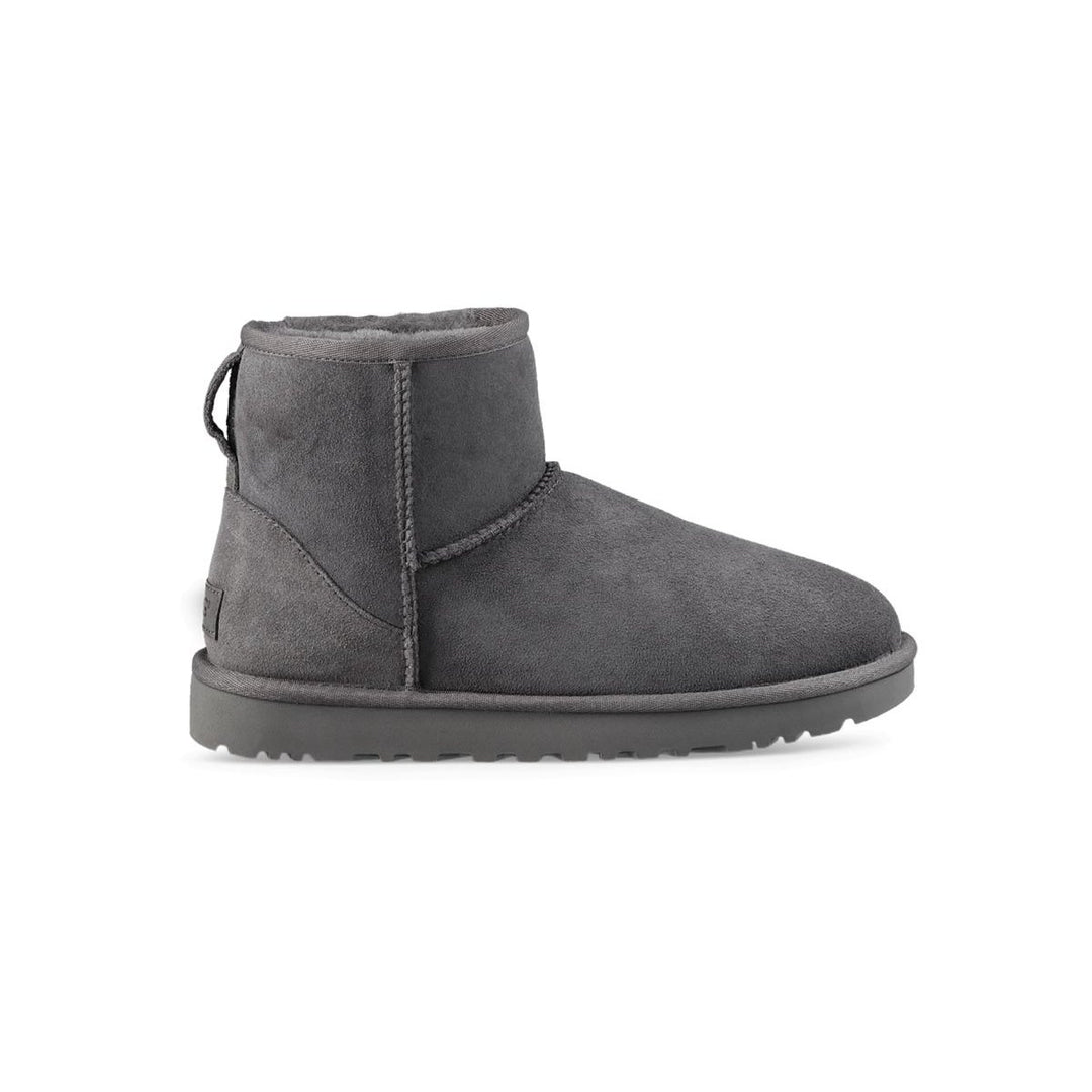 UGG Womens Classic Mini II Boot Grey - 1016222-GREY 6 Grey Image 2