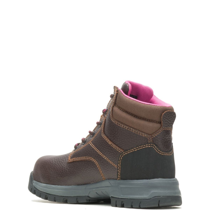 WOLVERINE Womens Piper Composite Toe Work Boot Brown - W10180  BROWN Image 3