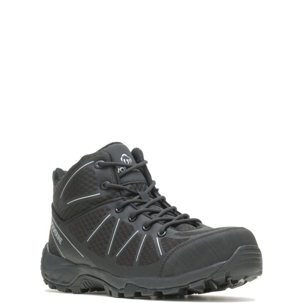 WOLVERINE Mens Amherst Ii CarbonMAX Composite Toe Work Boot Black - W201150 varies BLACK Image 2