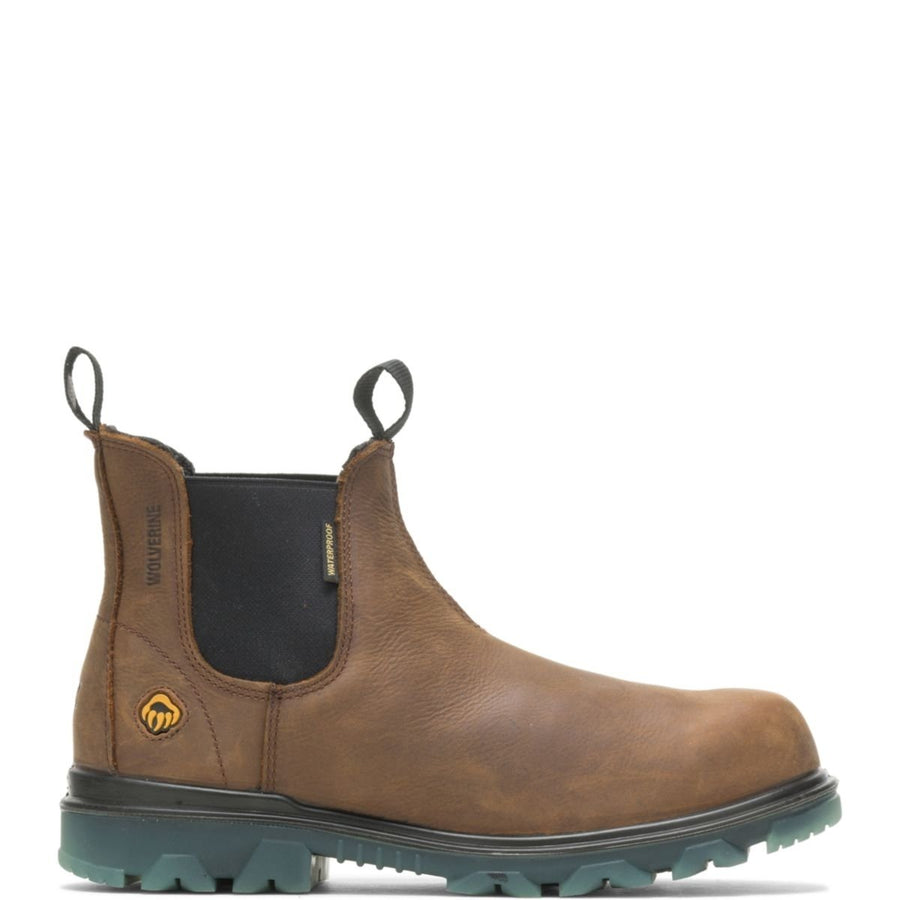 WOLVERINE Mens I-90 EPX Romeo CarbonMAX Composite Toe Work Boot Brown - W10791 SUDAN BROWN Image 1