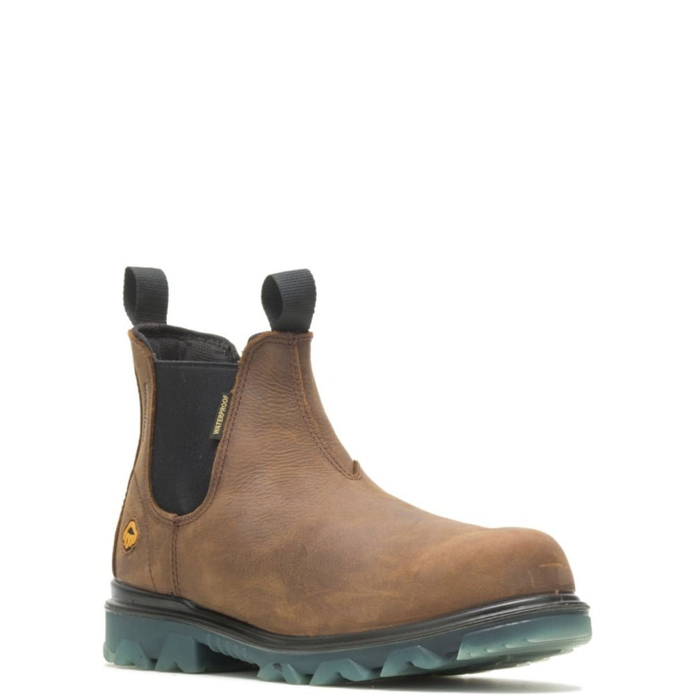 WOLVERINE Mens I-90 EPX Romeo CarbonMAX Composite Toe Work Boot Brown - W10791 SUDAN BROWN Image 2